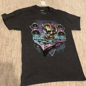 DJ Groot Guardians of the Galaxy Marvel Disney T-Shirt